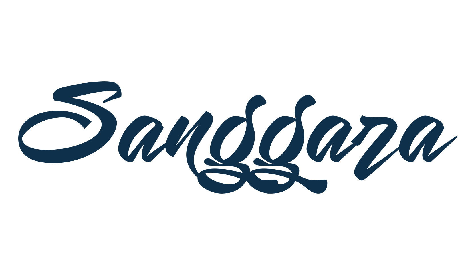 Sanggara, display market font preview