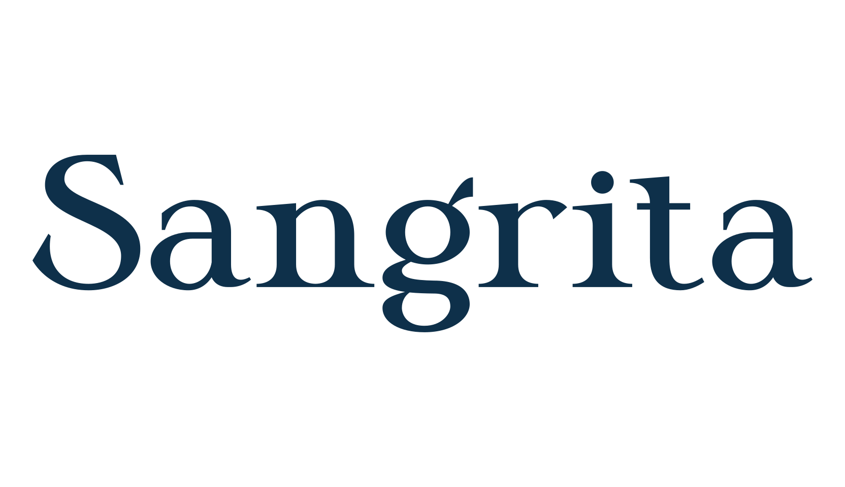 Sangrita, basic serif font preview