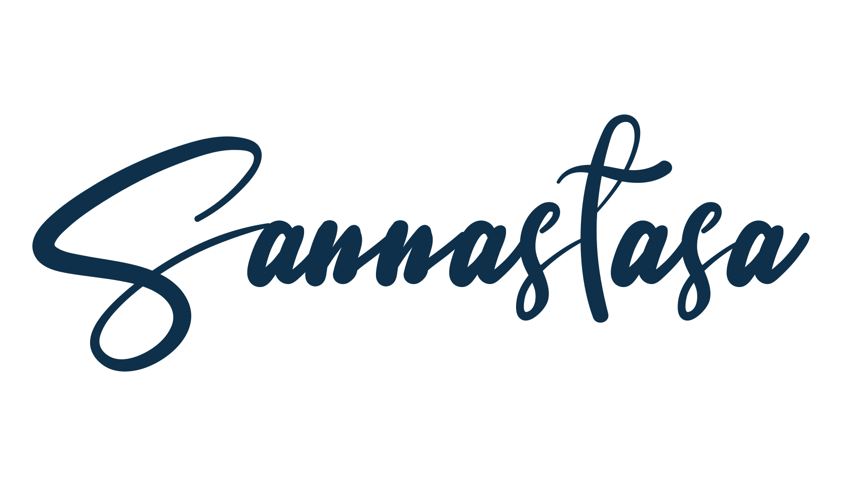 Sannastasa, fancy decorative font preview