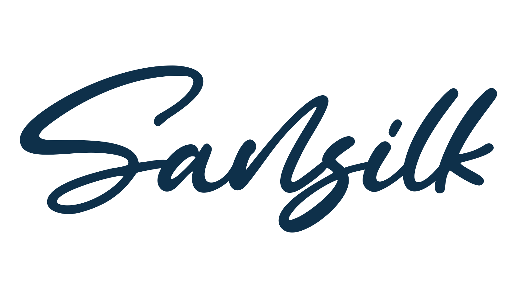 Sansilk, handwriting font preview