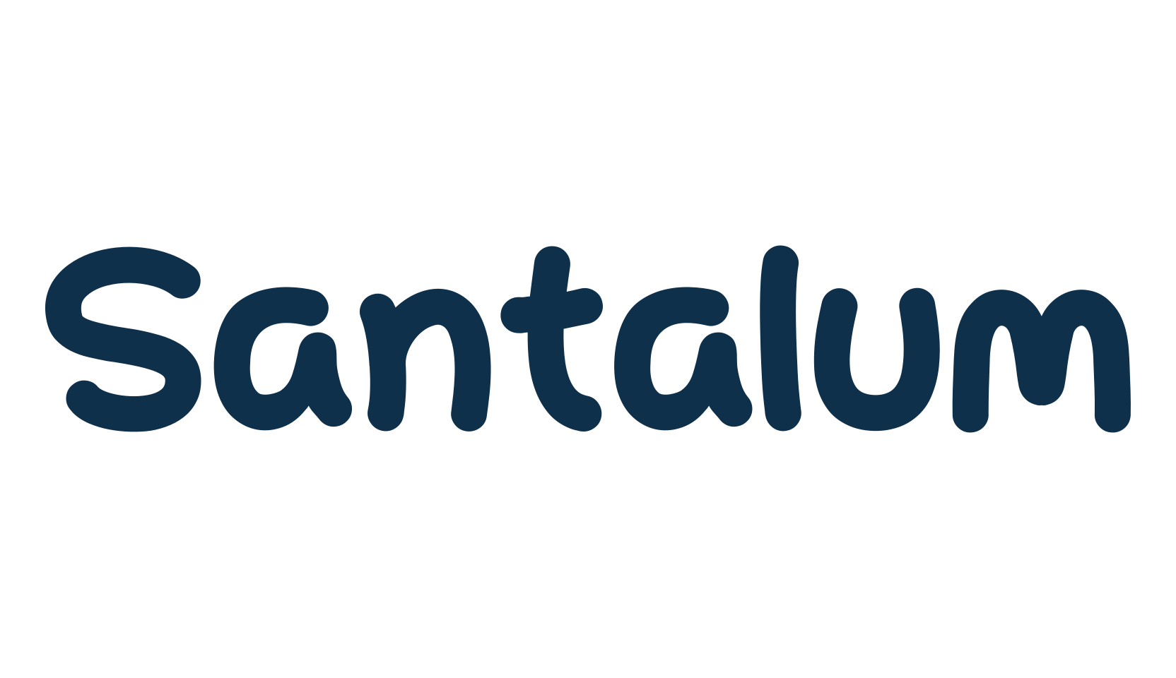 Santalum, fancy various decorative script calligraphy font preview