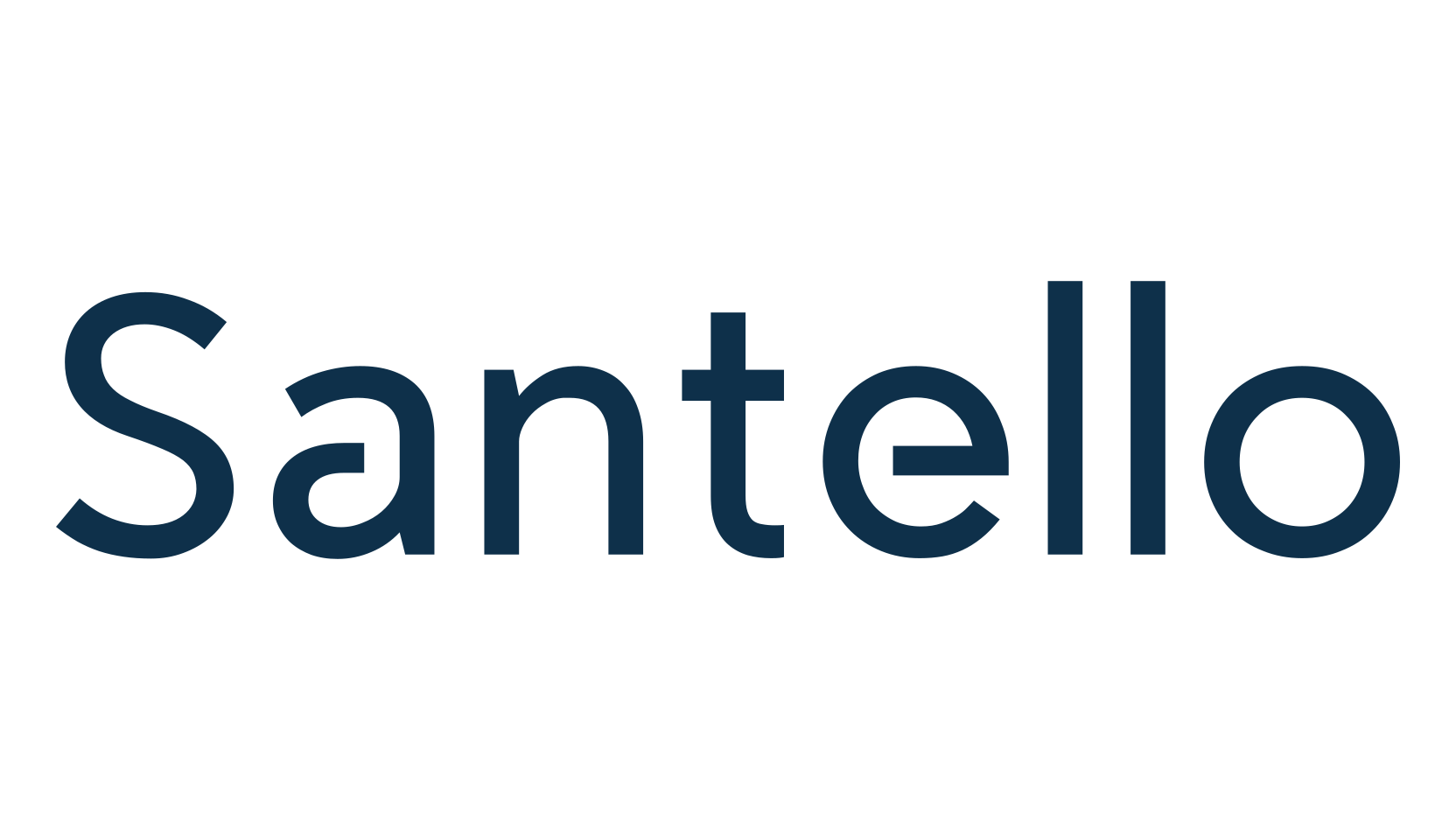 Santello, sans serif font preview