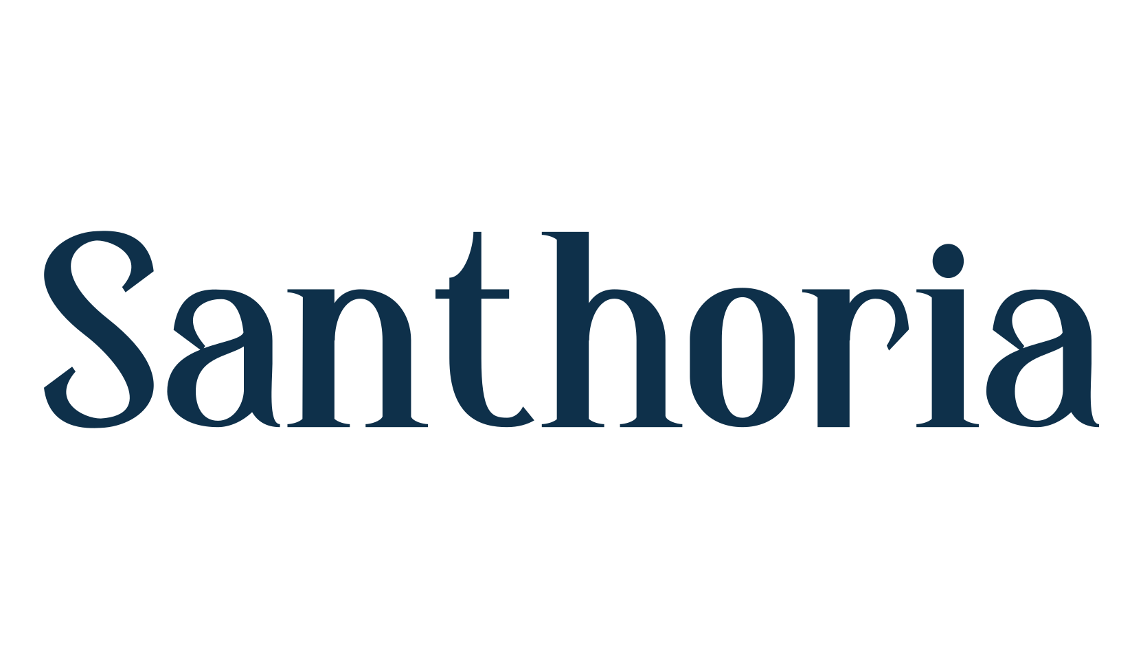 Santhoria, serif font preview