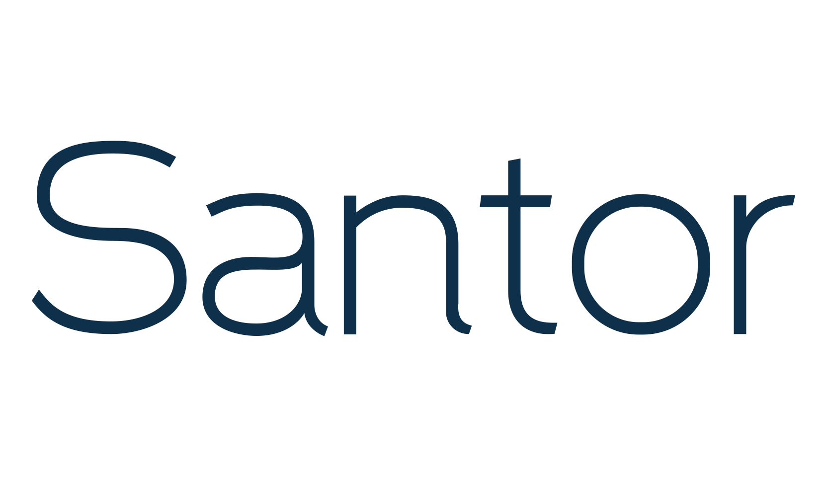 Santor, basic sans serif font preview