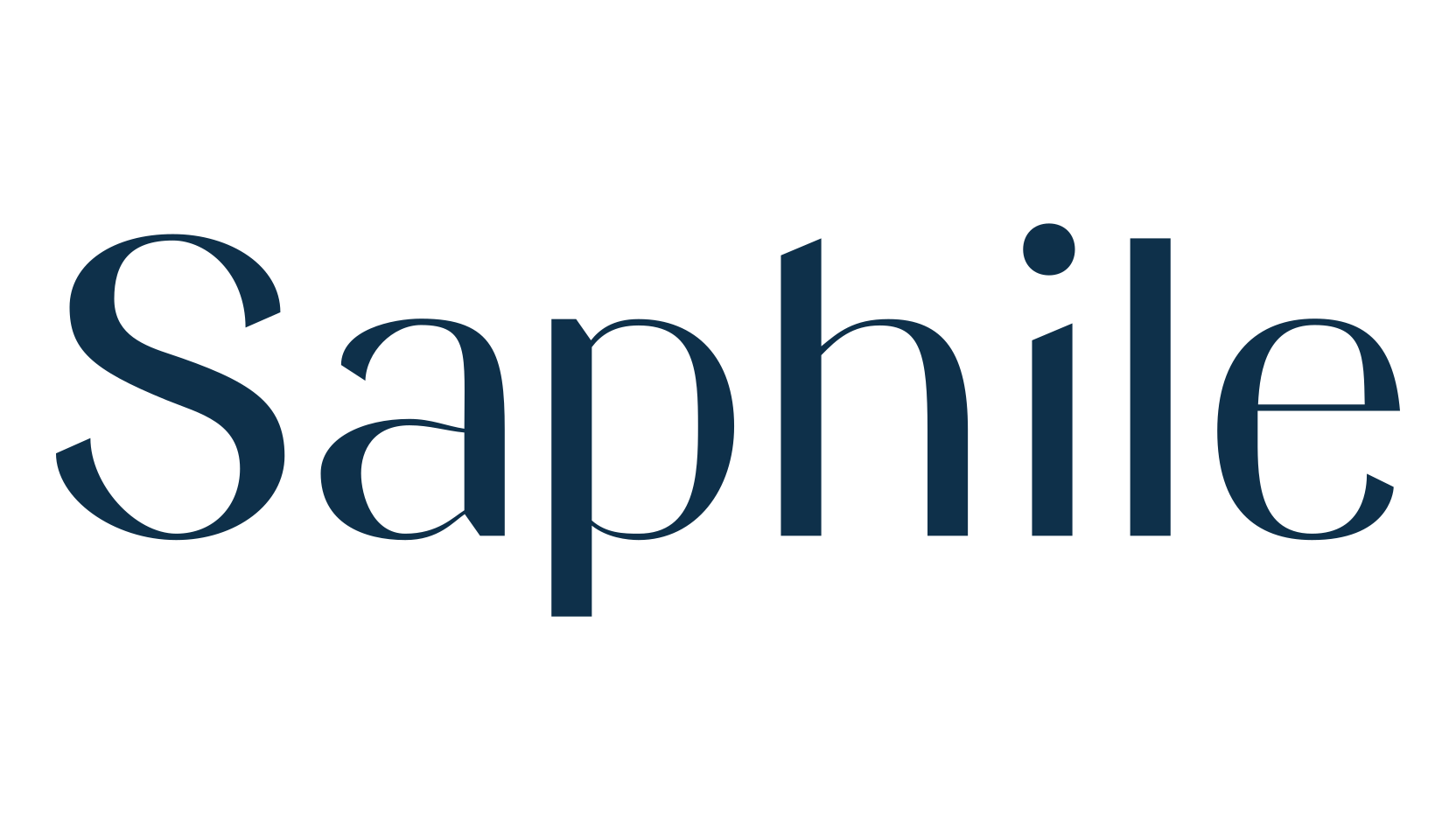 Saphile, basic sans serif font preview