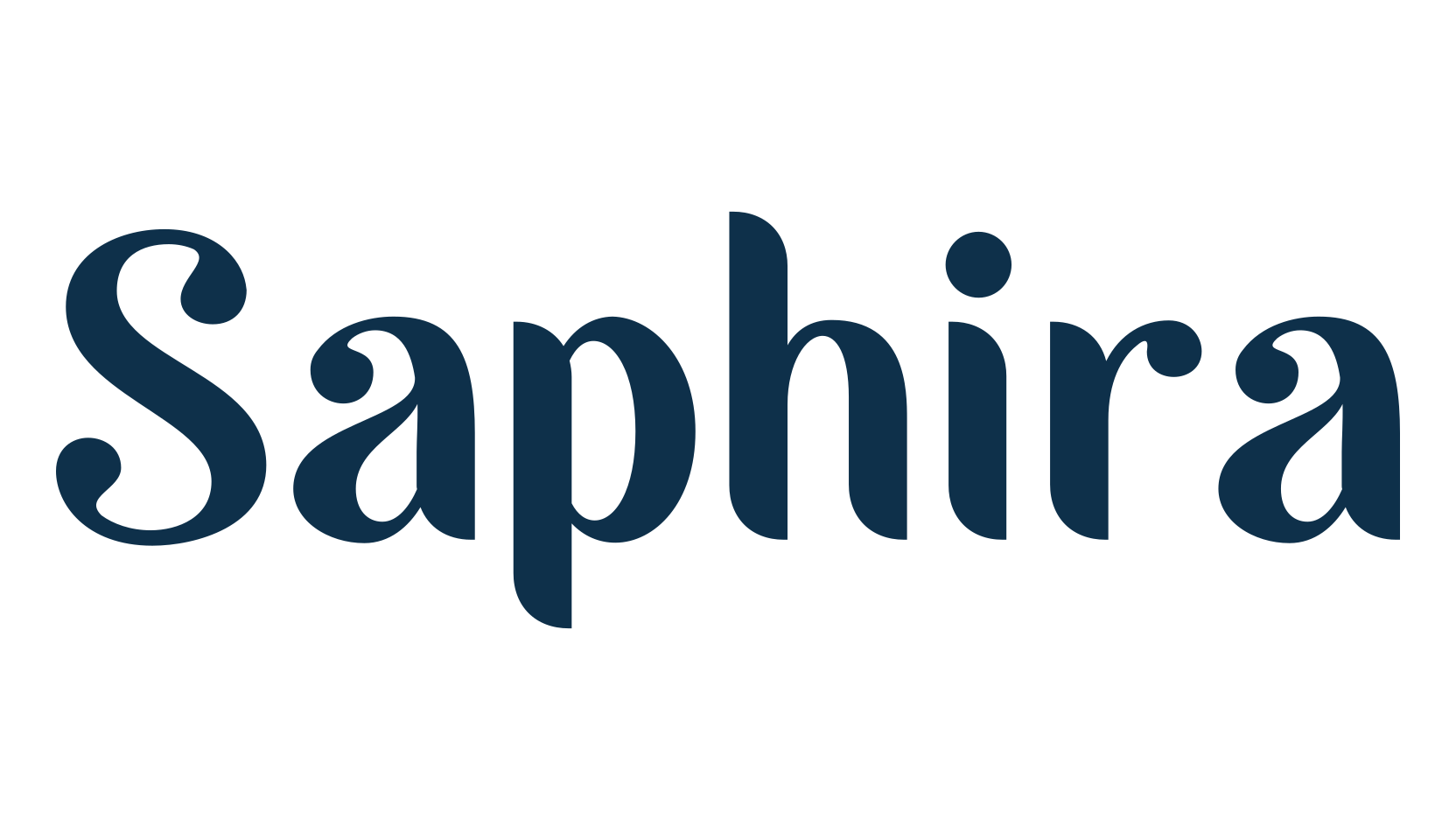Saphira, various font preview