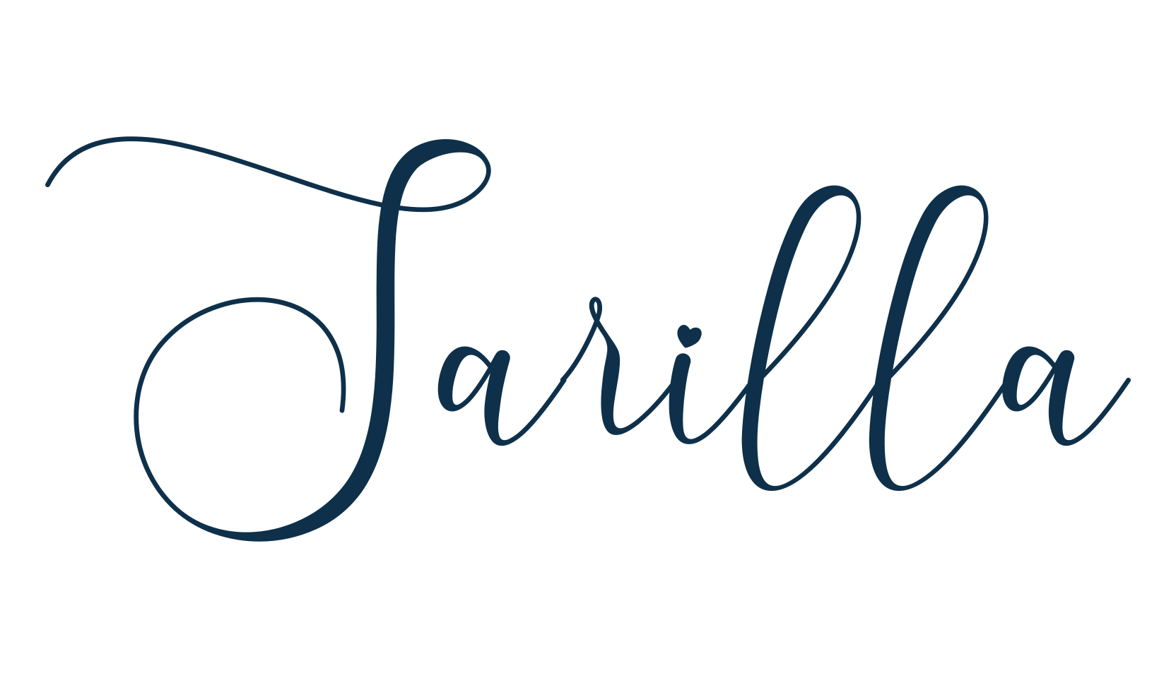 Sarilla, script calligraphy fancy decorative font preview