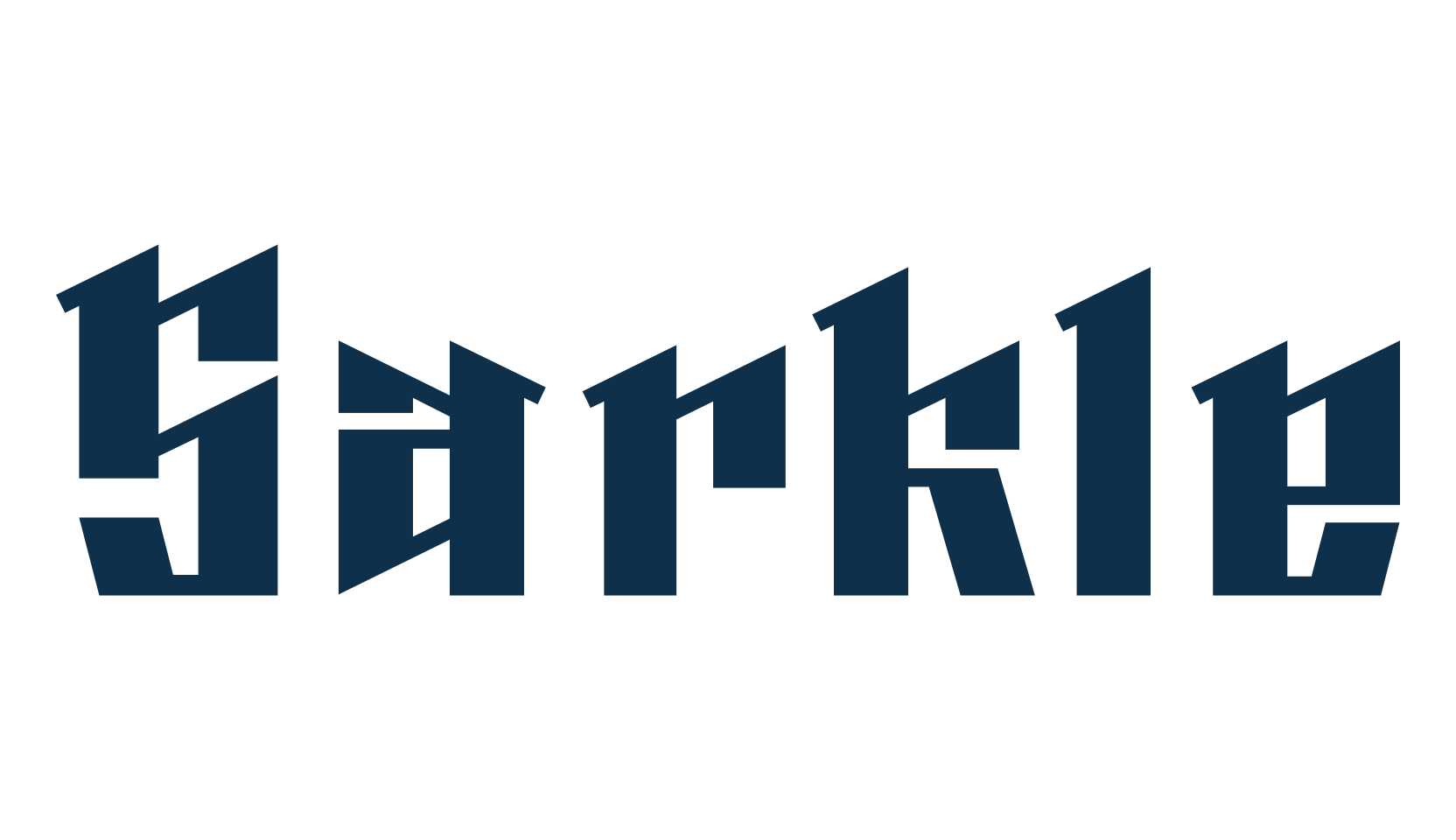 Sarkle, modern font preview