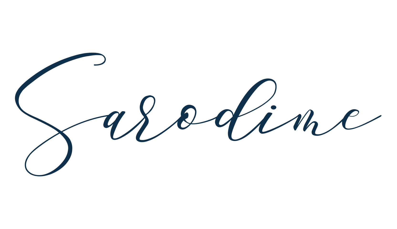 Sarodime, script calligraphy fancy decorative font preview