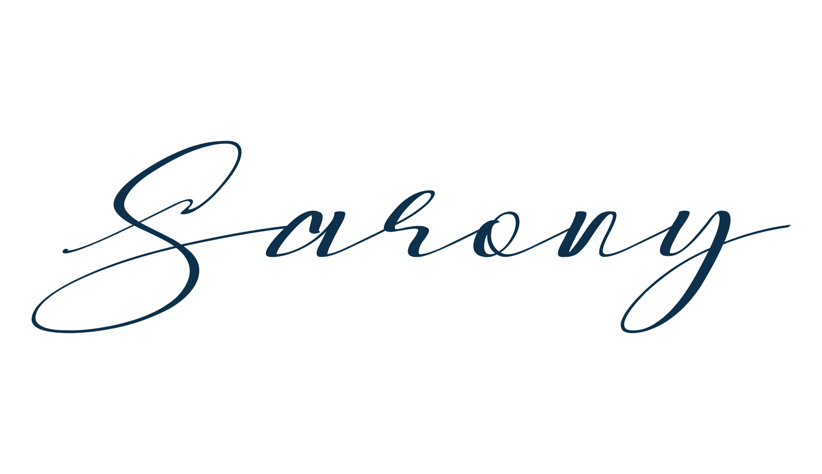 Sarony, script calligraphy fancy decorative font preview