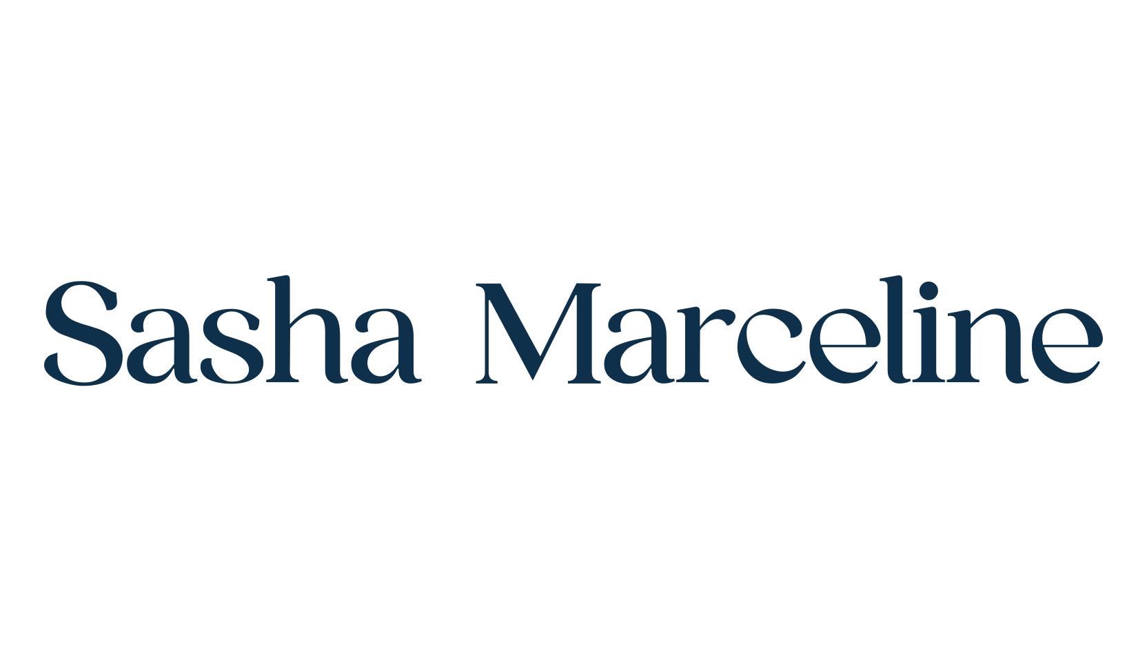 Sasha Marceline, serif font preview