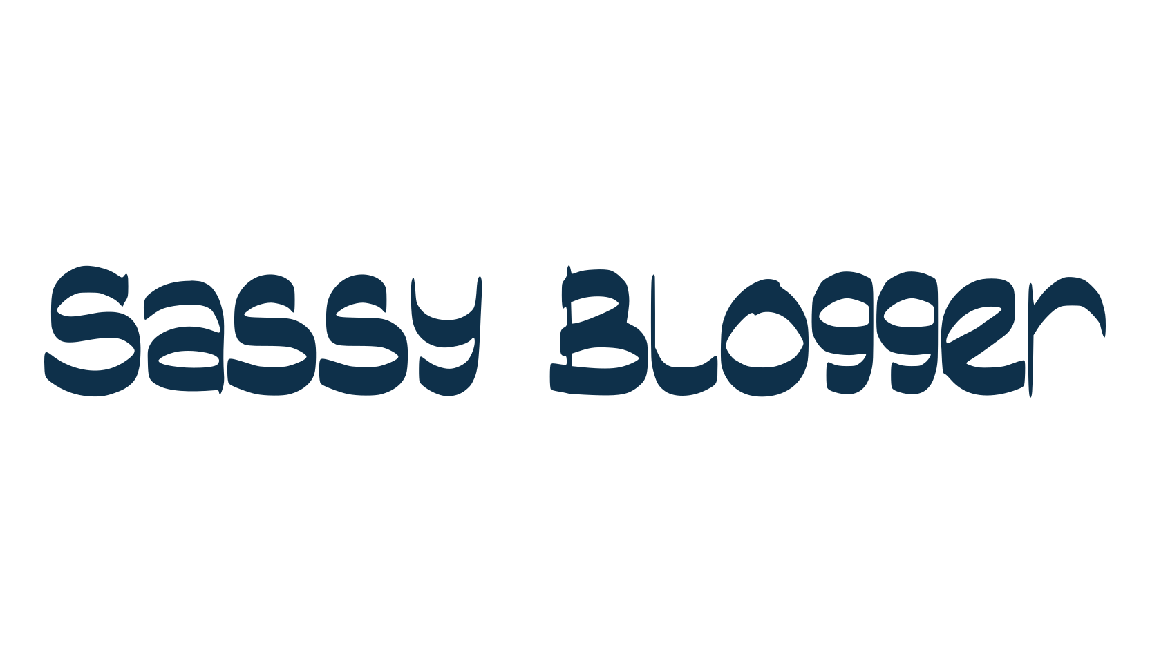 Sassy Blogger, various font preview