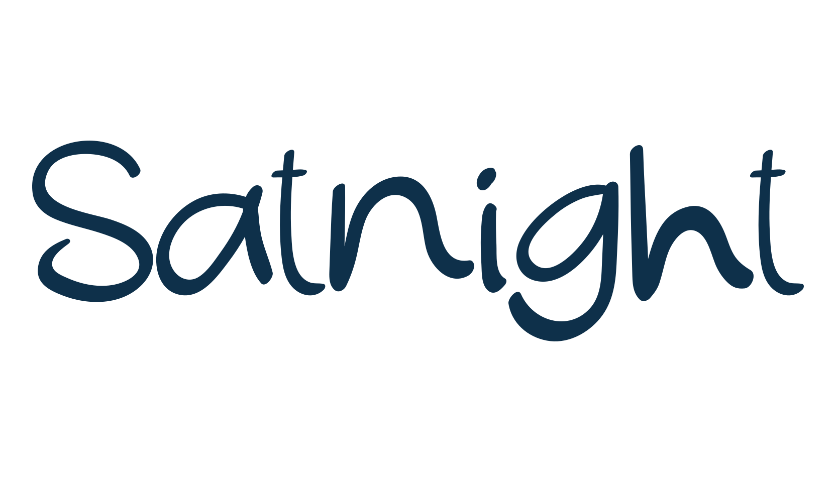 Satnight, script handwritten fancy decorative calligraphy font preview