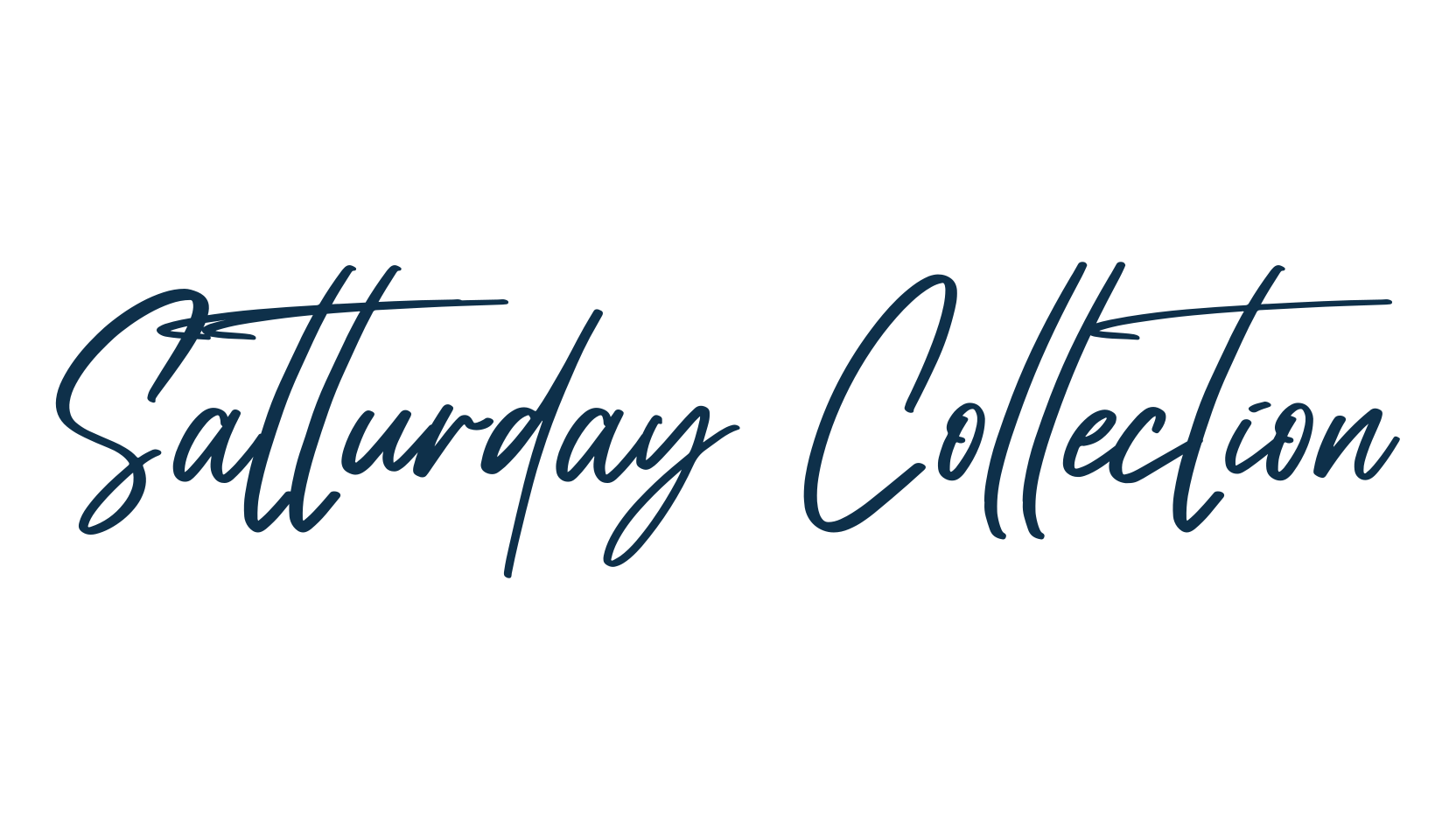 Satturday Collection, handwriting font preview