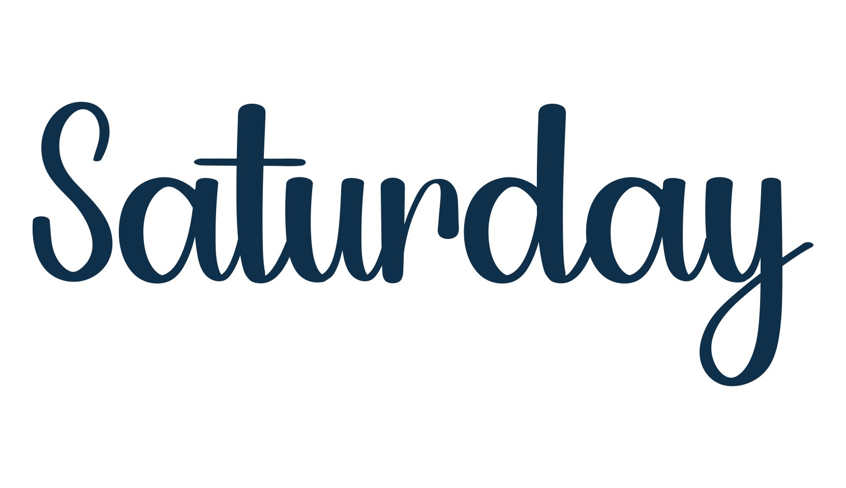 Saturday (saturday-15), display market font preview