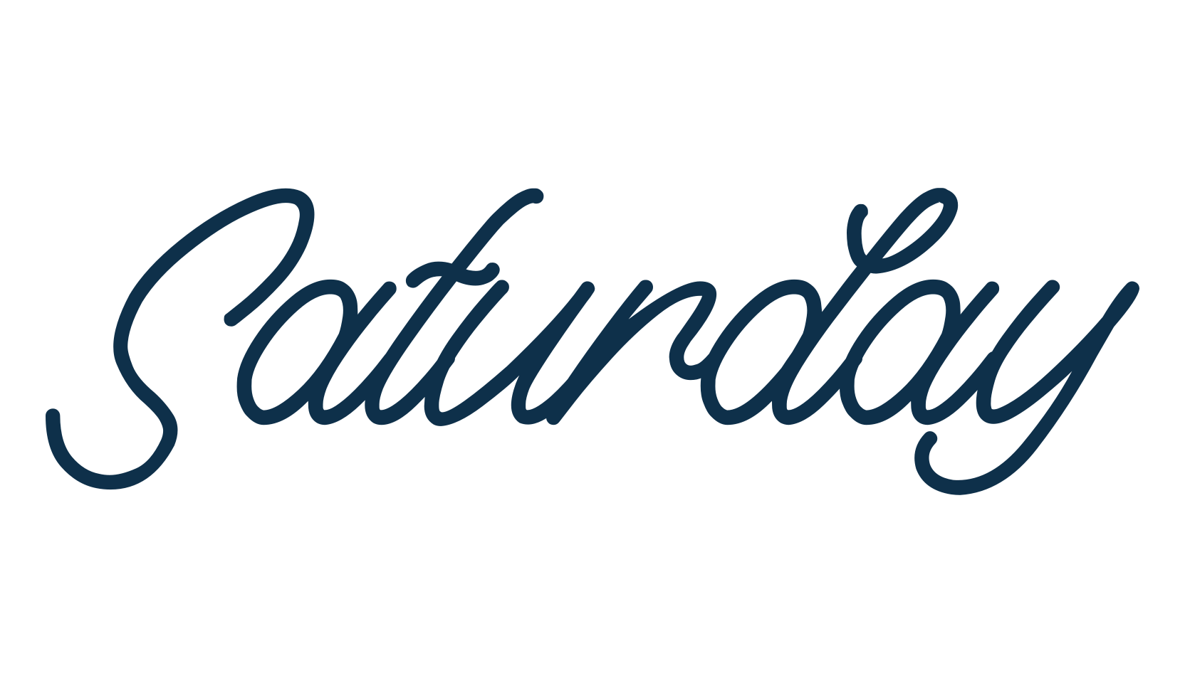 Saturday (saturday-3), display market font preview