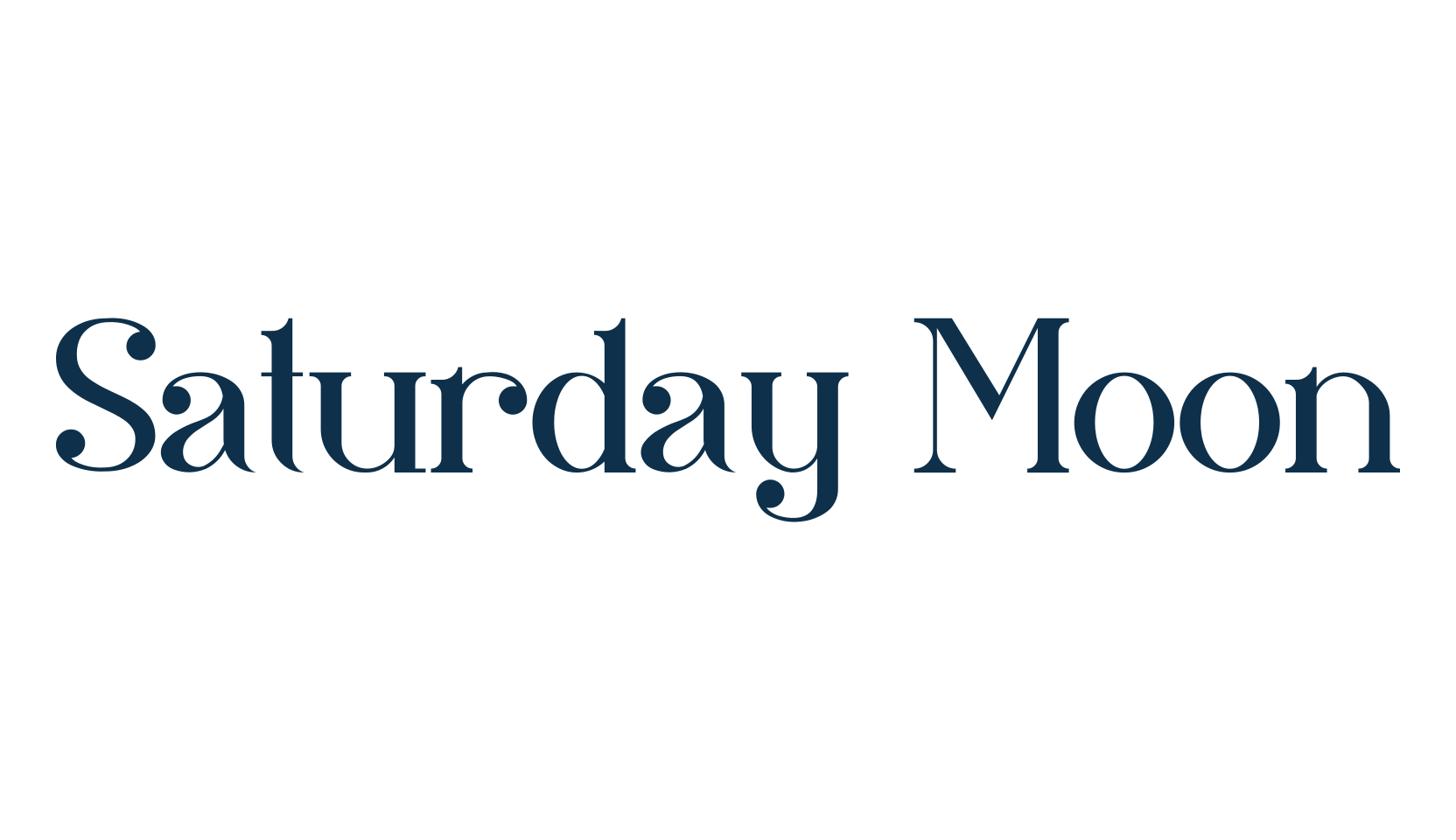 Saturday Moon, serif font preview