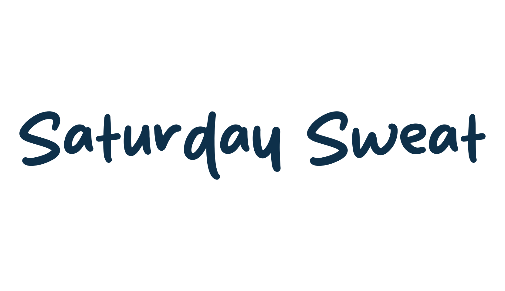 Saturday Sweat, script handwritten fancy decorative calligraphy font preview