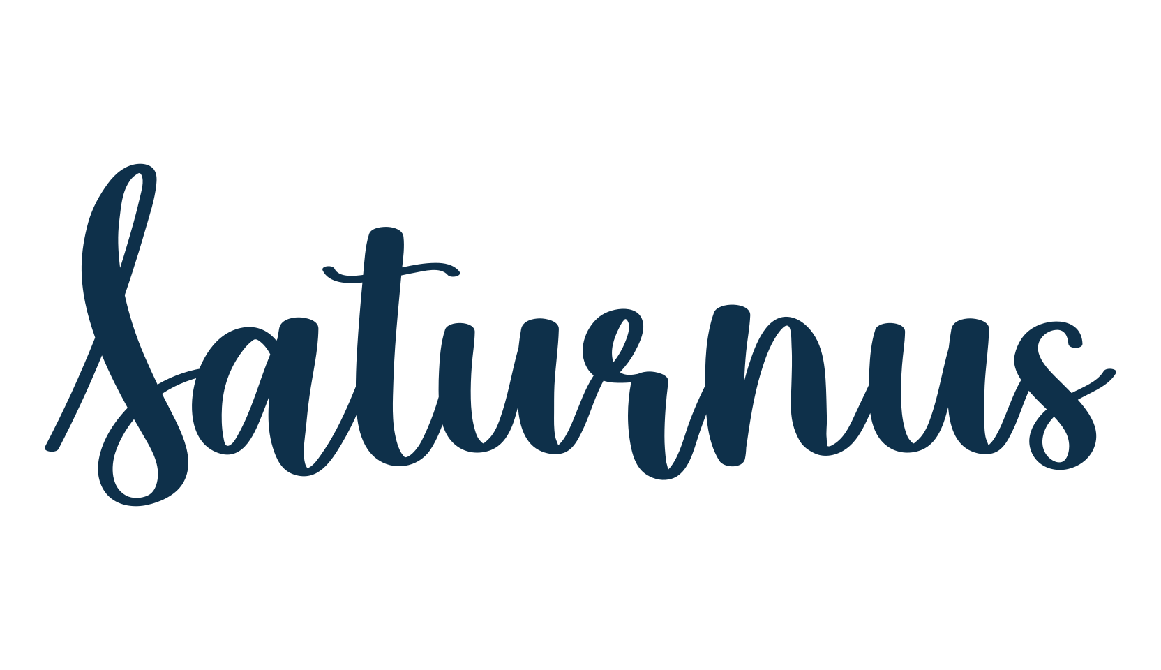 Saturnus (saturnus-2), calligraphy font preview