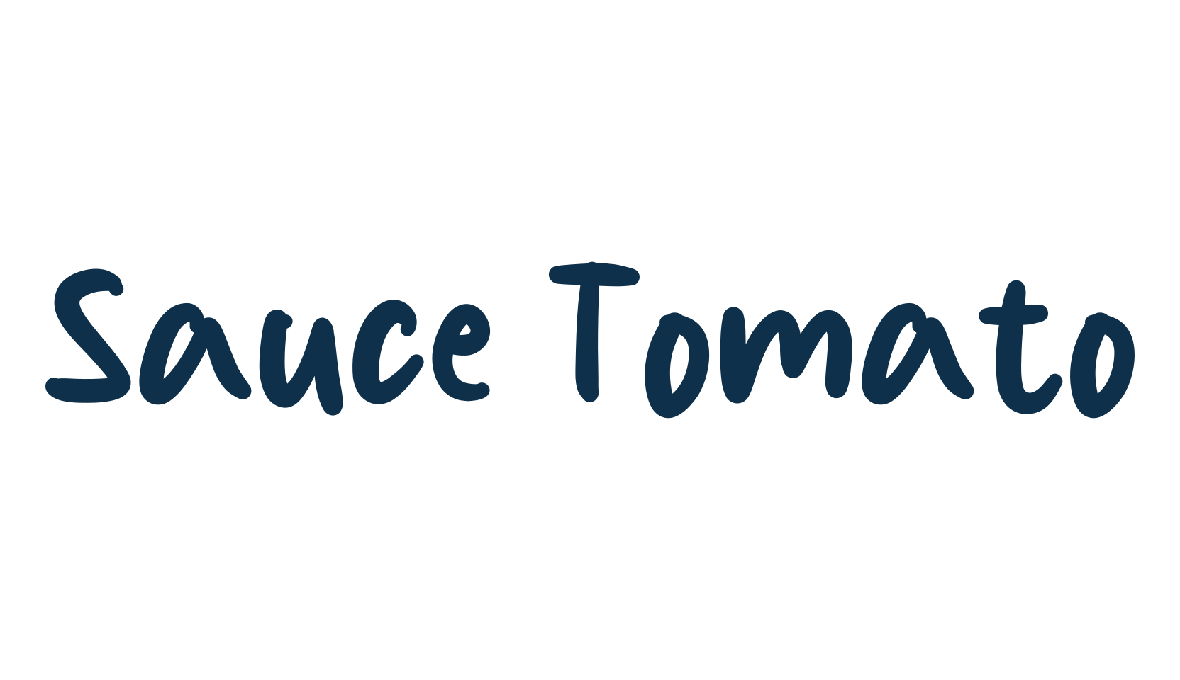 Sauce Tomato, script handwritten fancy decorative calligraphy font preview
