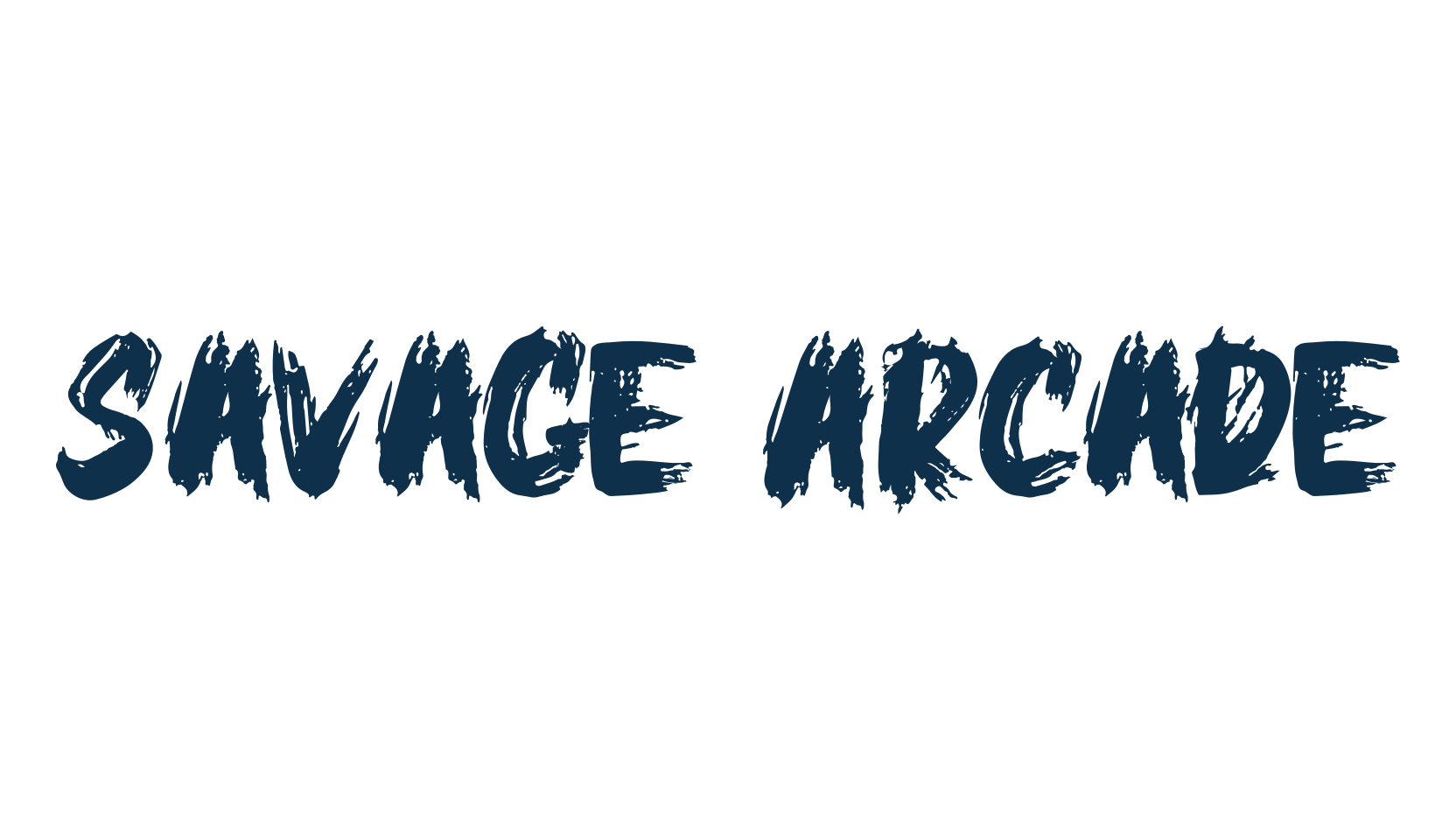 Savage Arcade, holiday halloween fancy decorative horror font preview