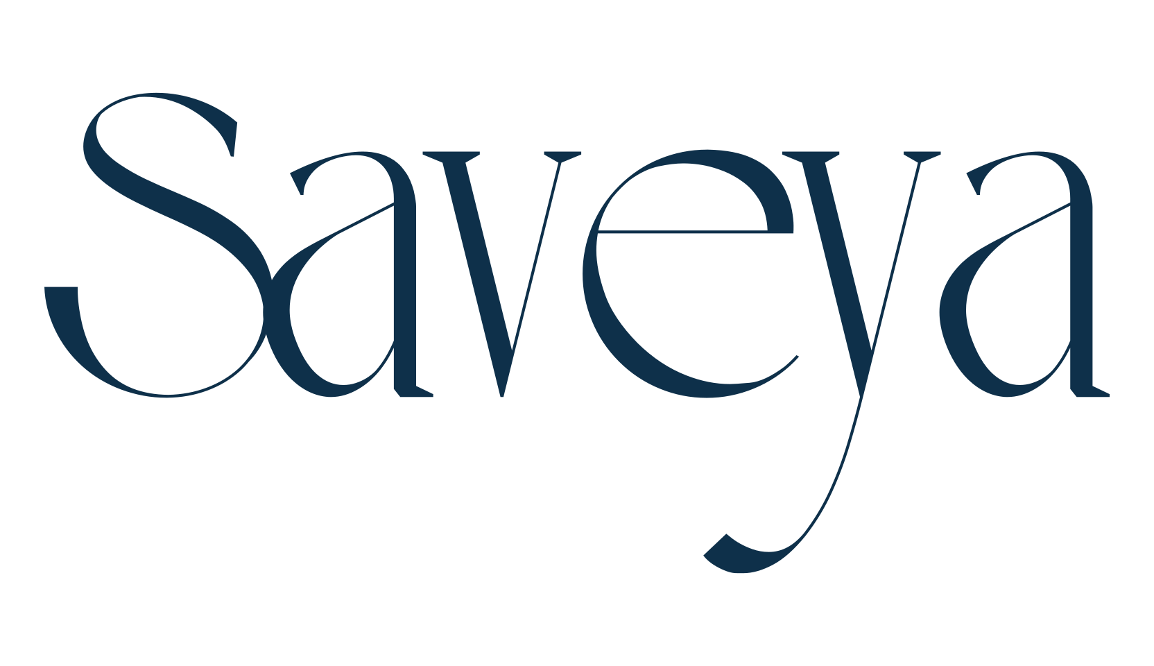 Saveya, basic serif font preview
