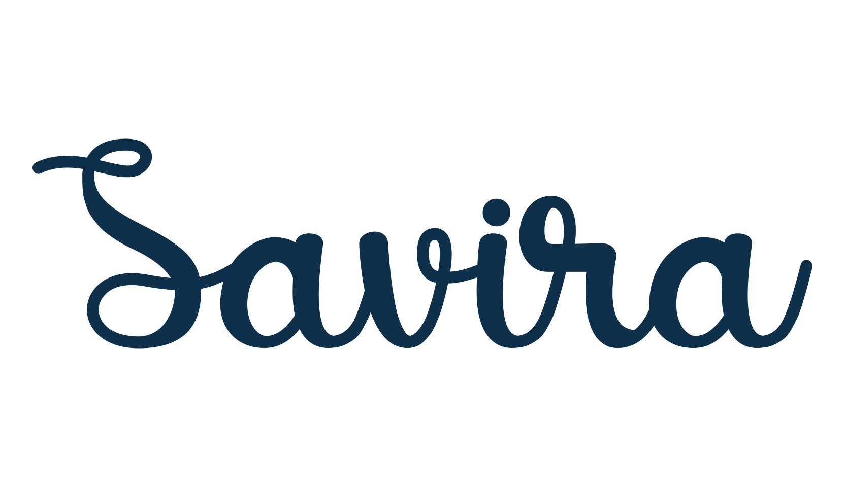 Savira, fancy various decorative script calligraphy font preview