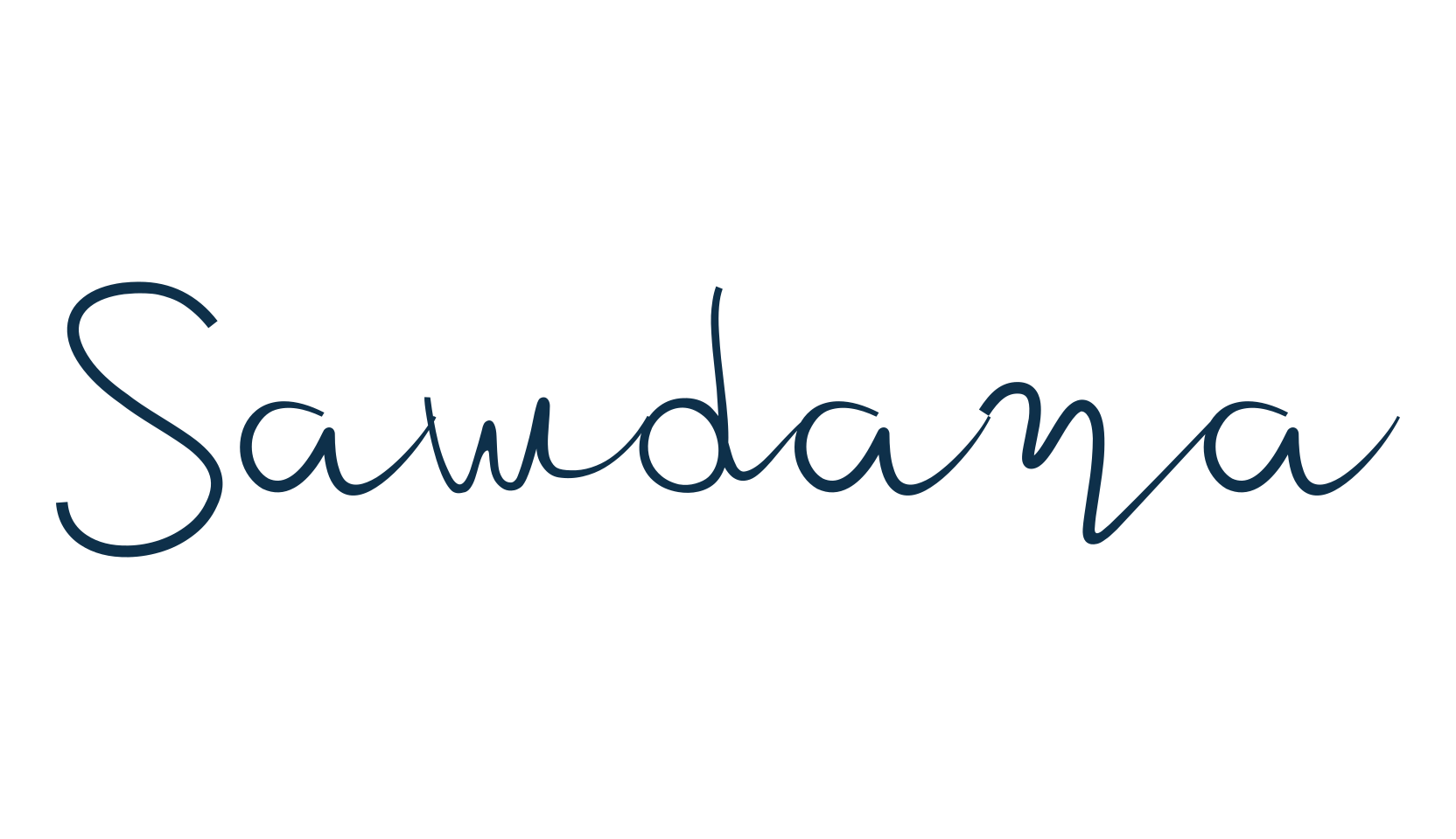 Sawdara, script handwritten fancy decorative calligraphy font preview