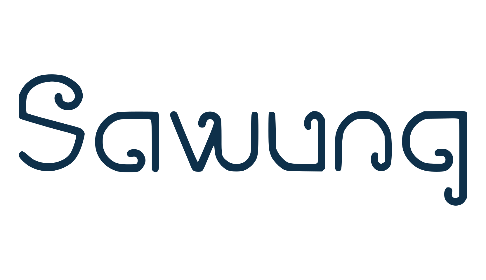 Sawung, various font preview