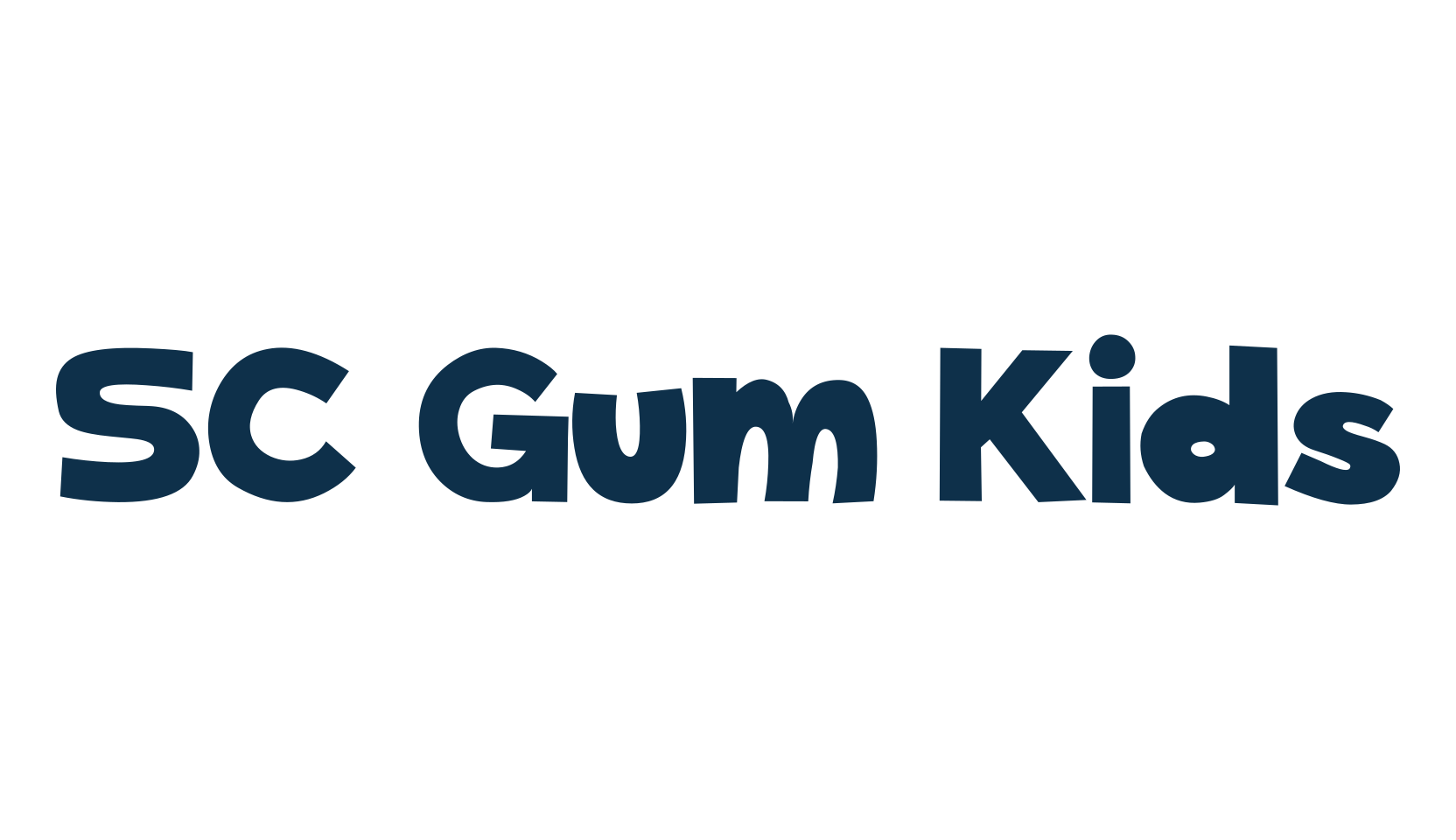 SC Gum Kids, fancy cartoon decorative font preview