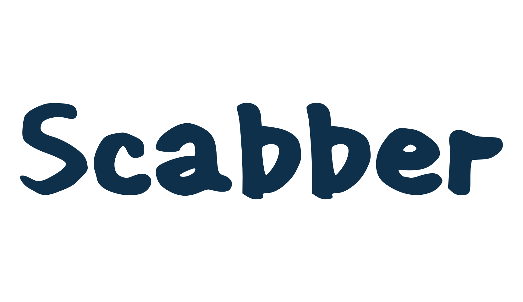 Scabber, script handwritten fancy decorative calligraphy font preview