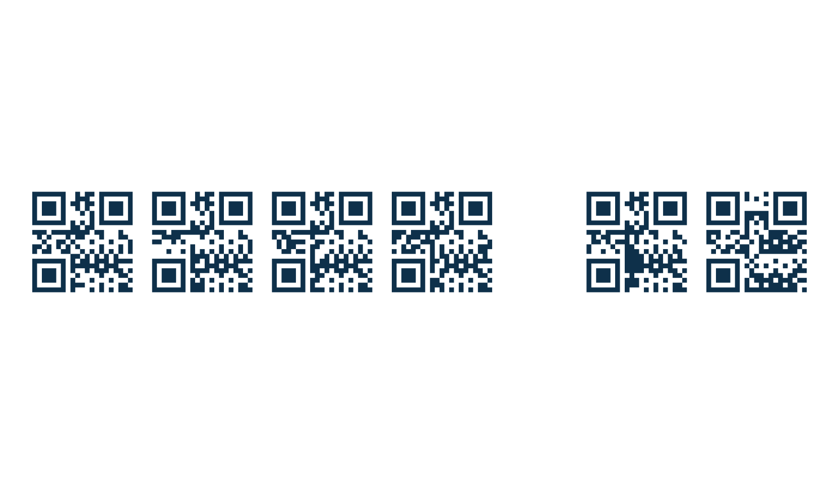 Scan me, fancy decorative font preview
