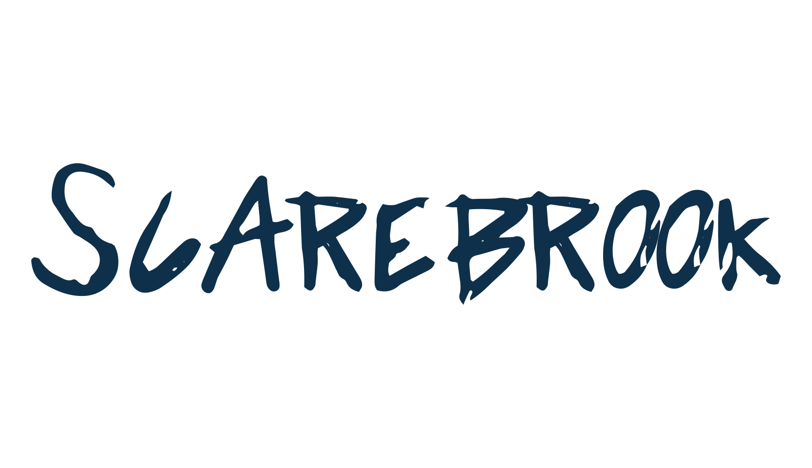 Scarebrook, holiday halloween fancy decorative horror font preview