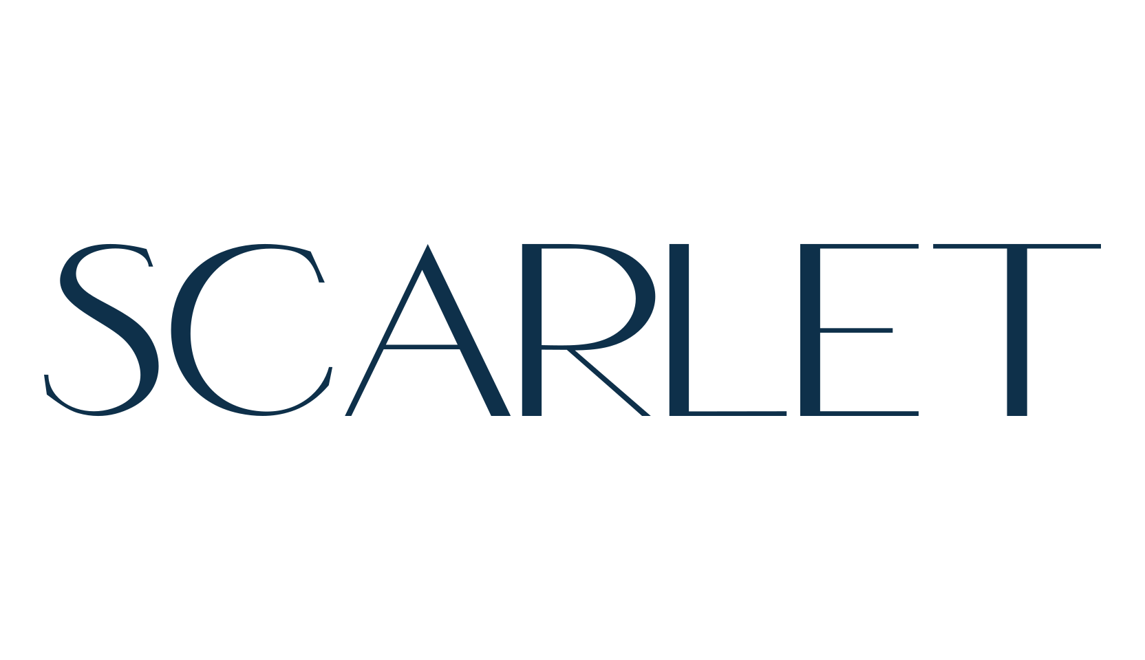 Scarlet, basic sans serif font preview