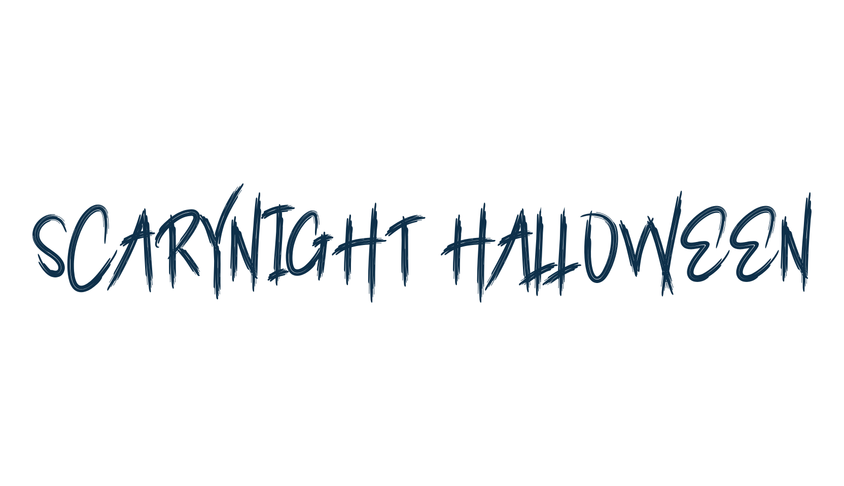 Scarynight Halloween, holiday halloween fancy decorative horror font preview