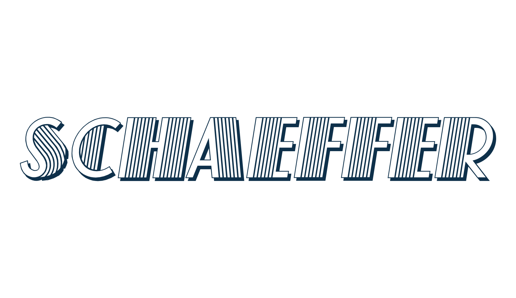 Schaeffer, fancy retro decorative font preview