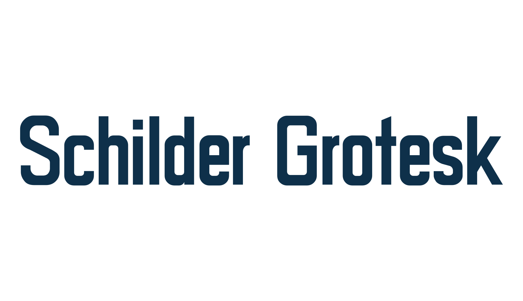Schilder Grotesk, sans serif font preview