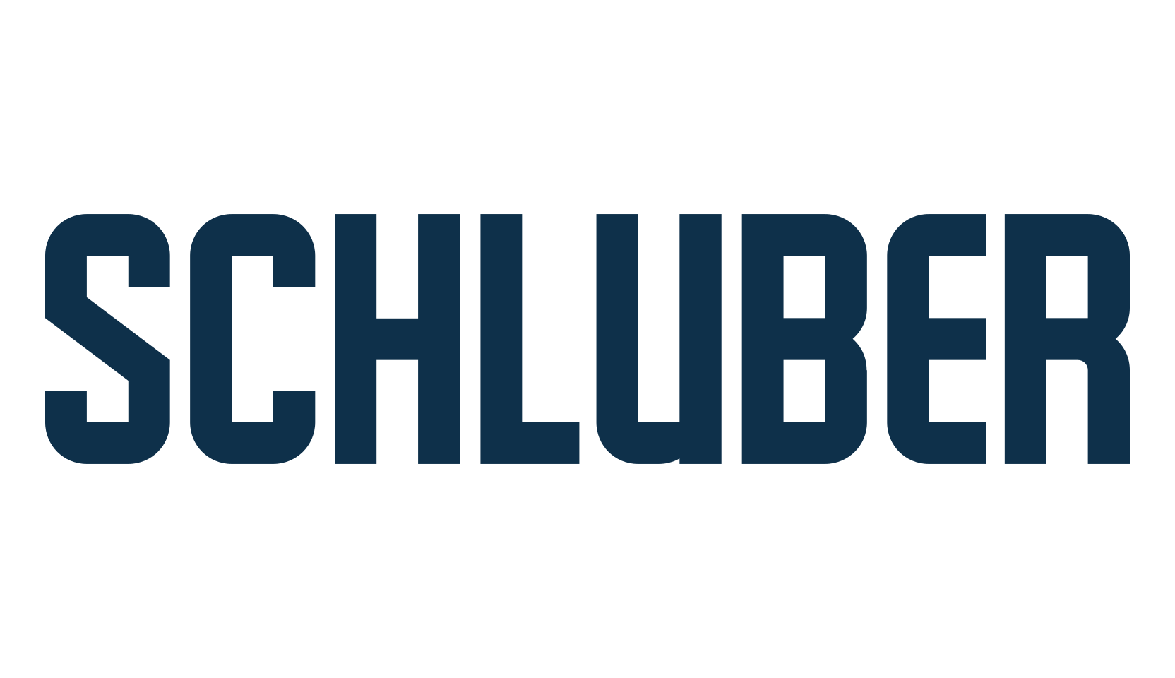 Schluber, retro font preview