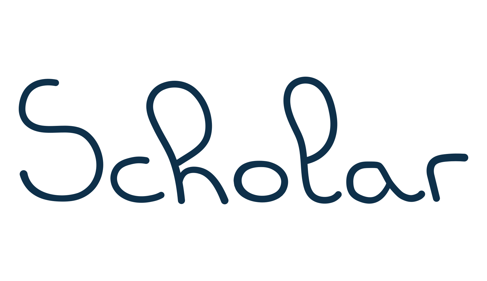 Scholar, school font preview