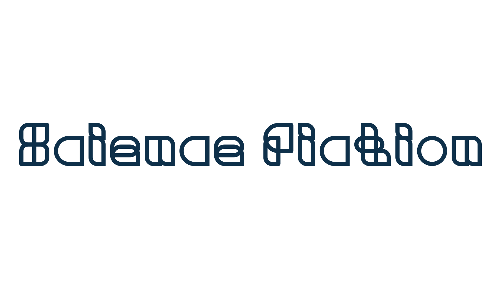 Science Fiction, sci-fi font preview