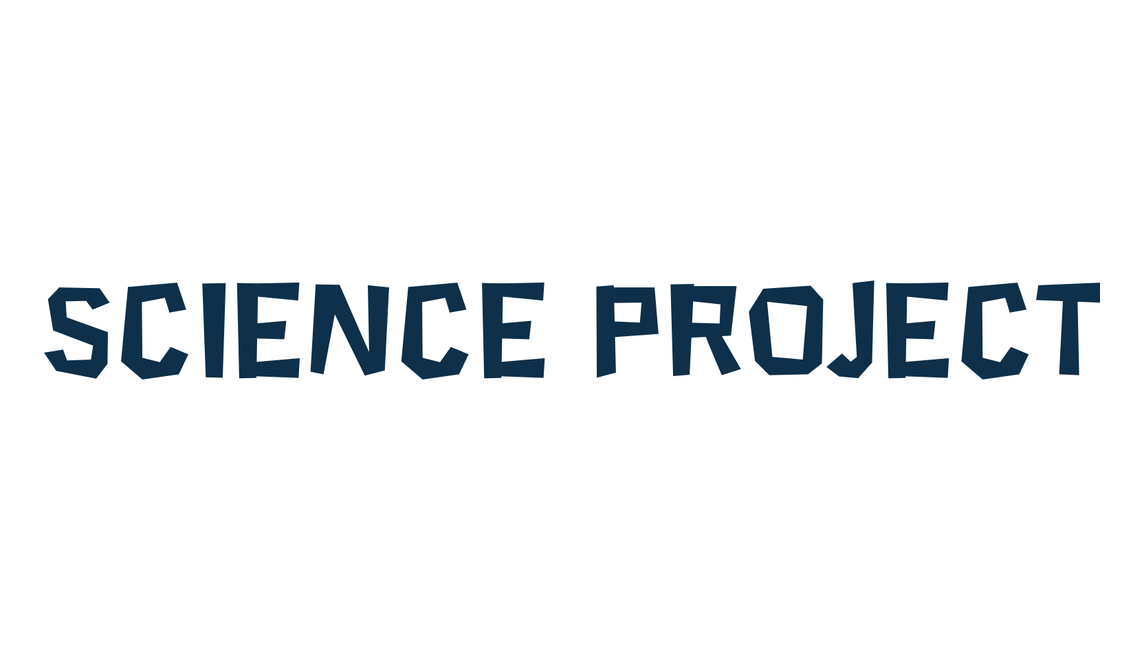 Science Project (science-project), fancy decorative font preview
