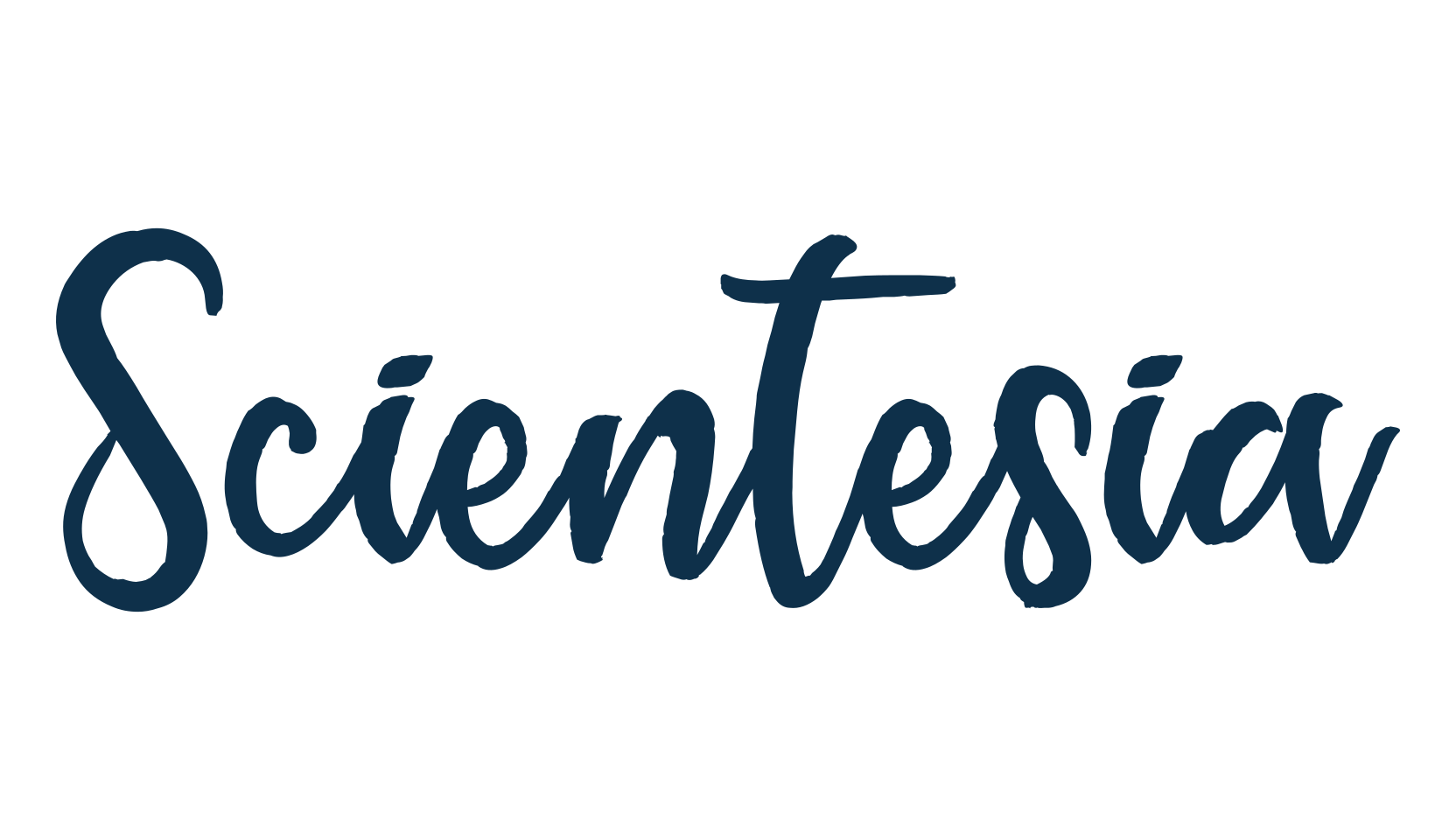 Scientesia, script handwritten fancy decorative calligraphy font preview