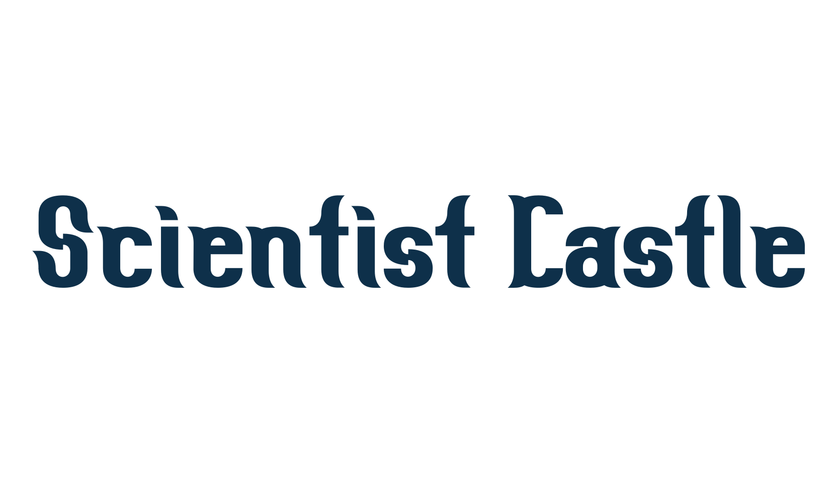 Scientist Castle, modern font preview