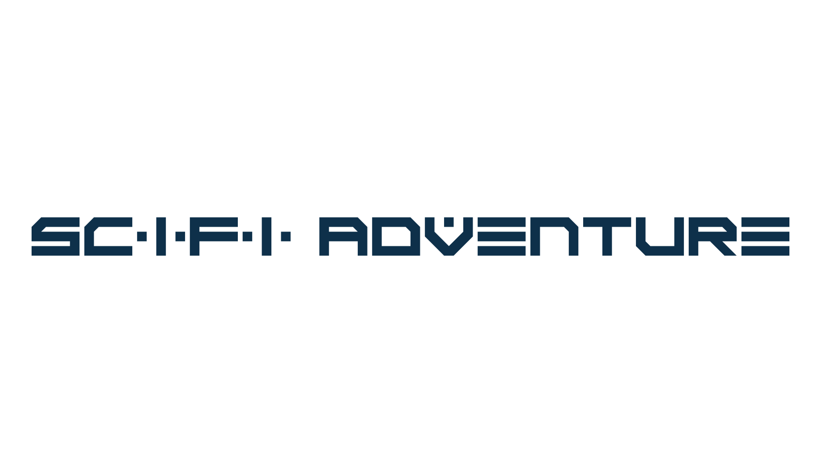 Scifi Adventure, techno sci-fi font preview