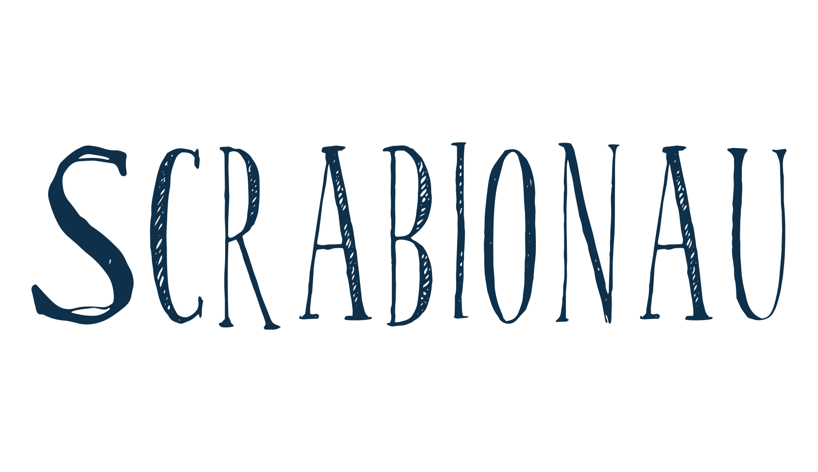 Scrabionau, various font preview