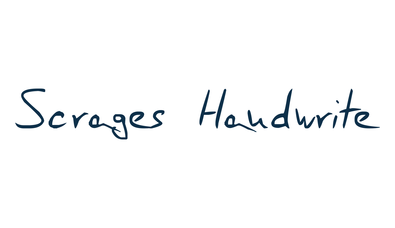Scrages Handwrite, script handwritten fancy decorative calligraphy font preview