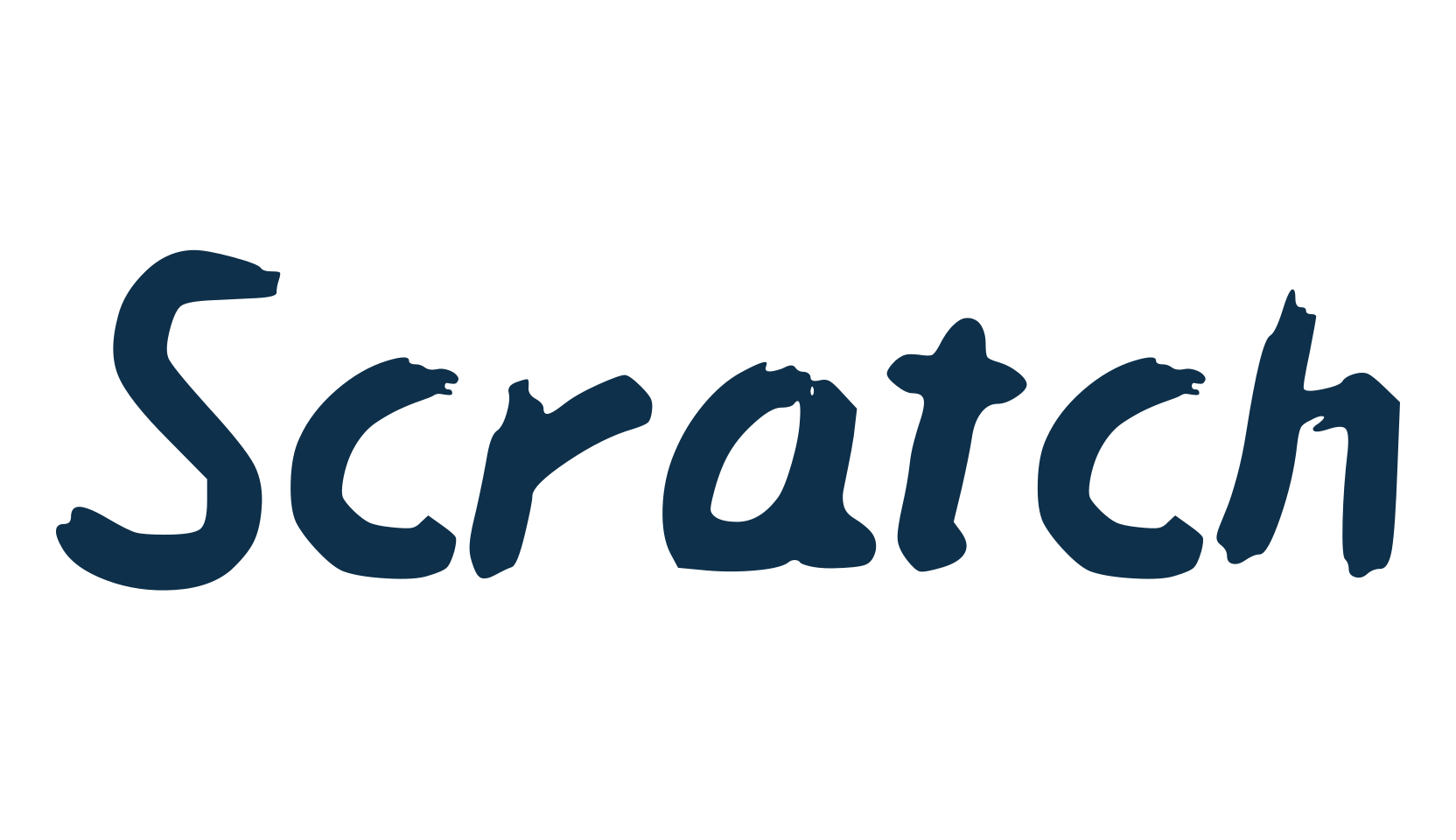 Scratch (scratch2), brush font preview