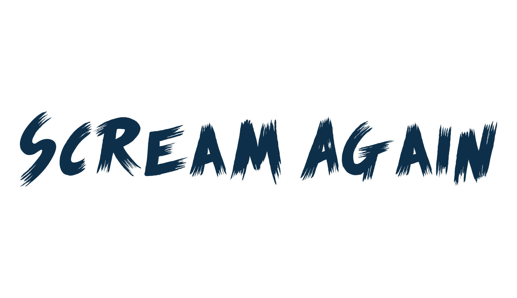Scream Again, holiday halloween fancy decorative horror font preview