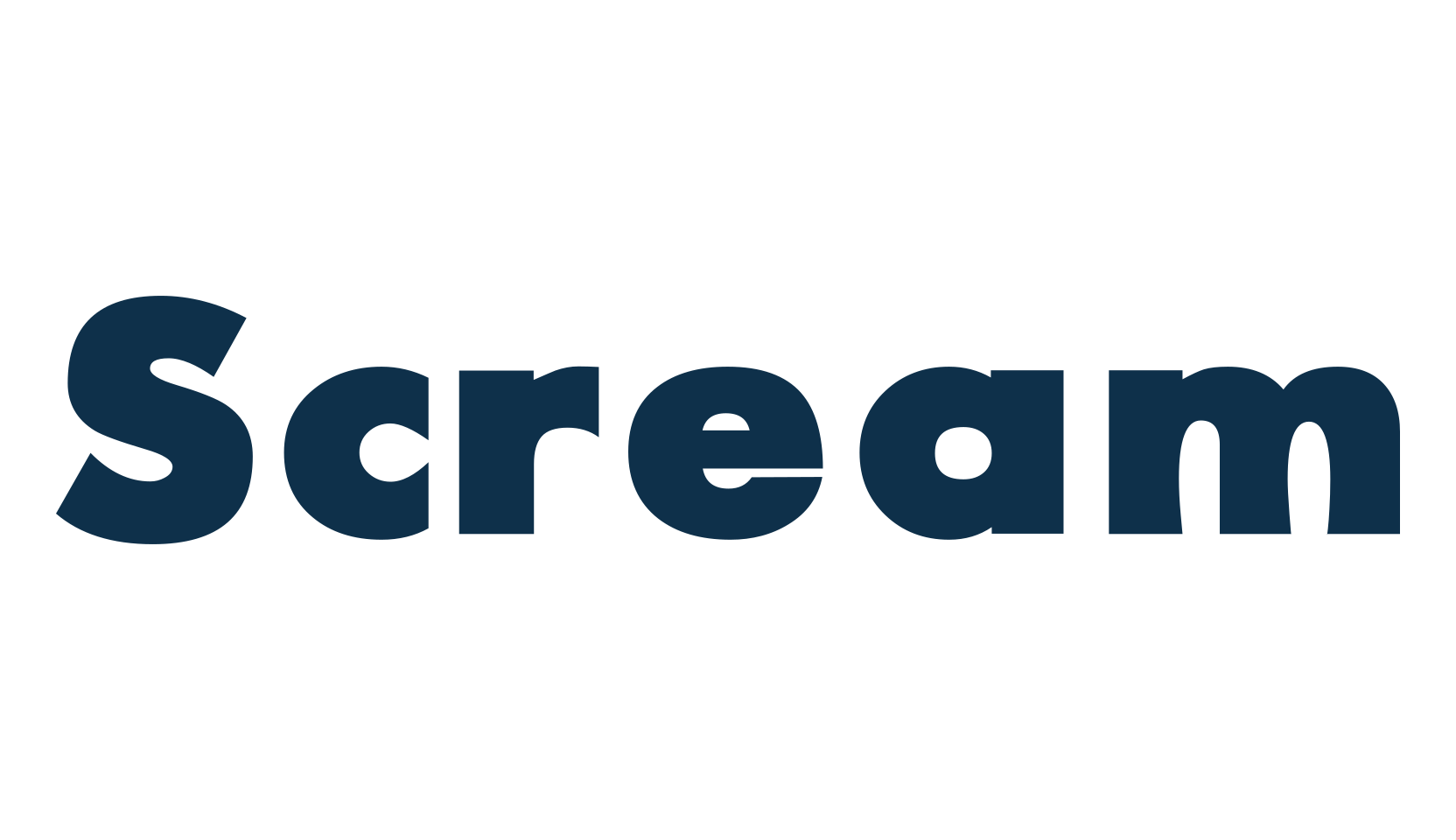 Scream, fancy various basic font preview