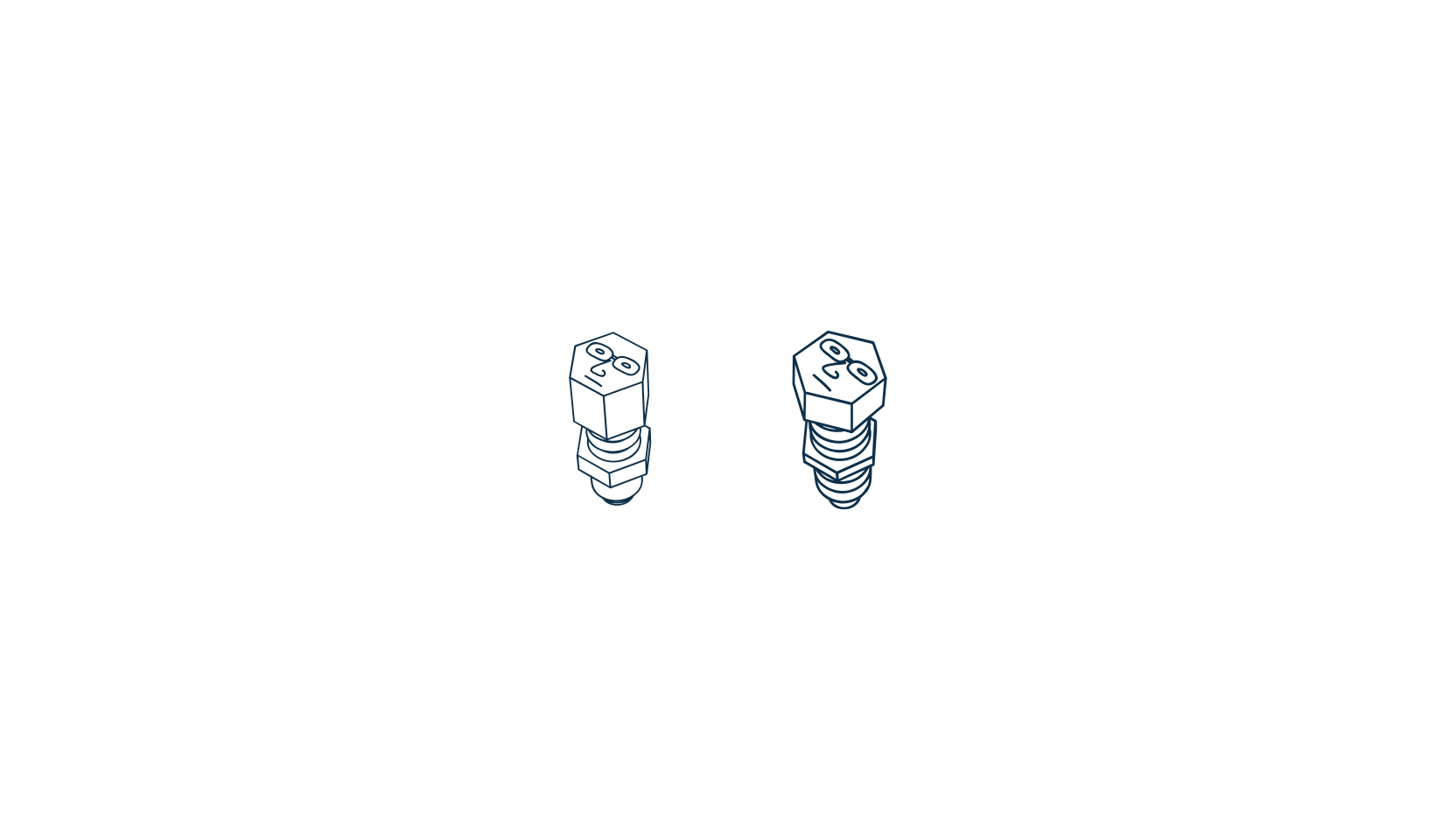 Screws, fancy decorative font preview
